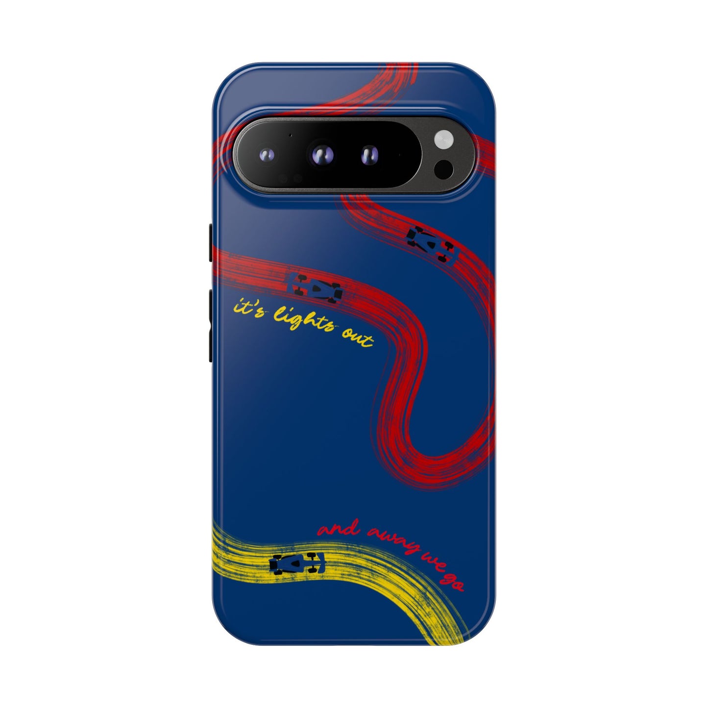 F1 Red Bull Racing Painted Track F1 Phone Case Design