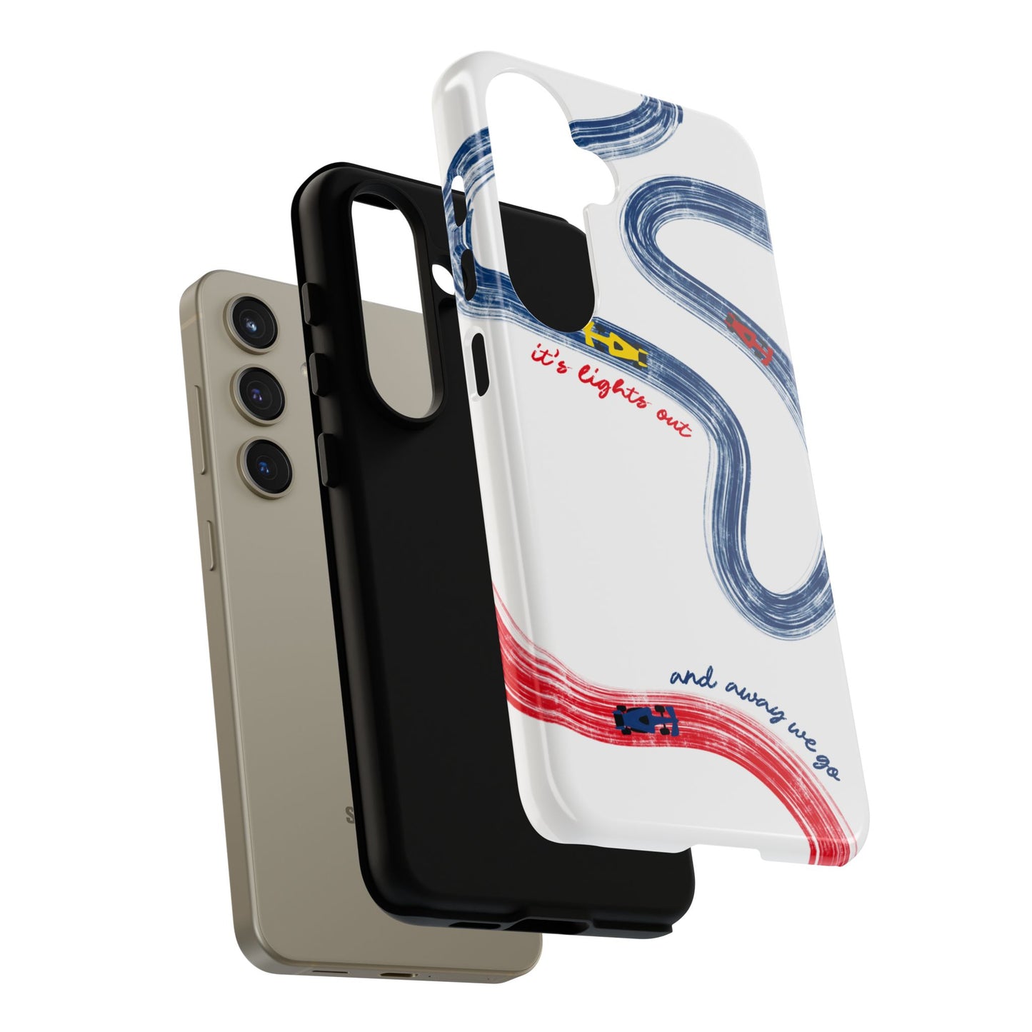 F1 Red Bull Racing Painted Track F1 Phone Case Design