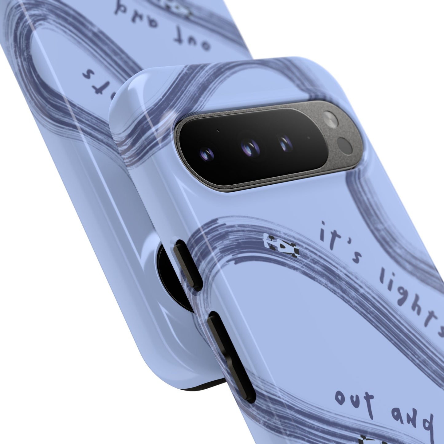 Blue Lights Out F1 Phone Case Design, Trendy F1 Gift, Formula 1 Gift, Cute F1 Phone Case, Unique Formula One Phone Case