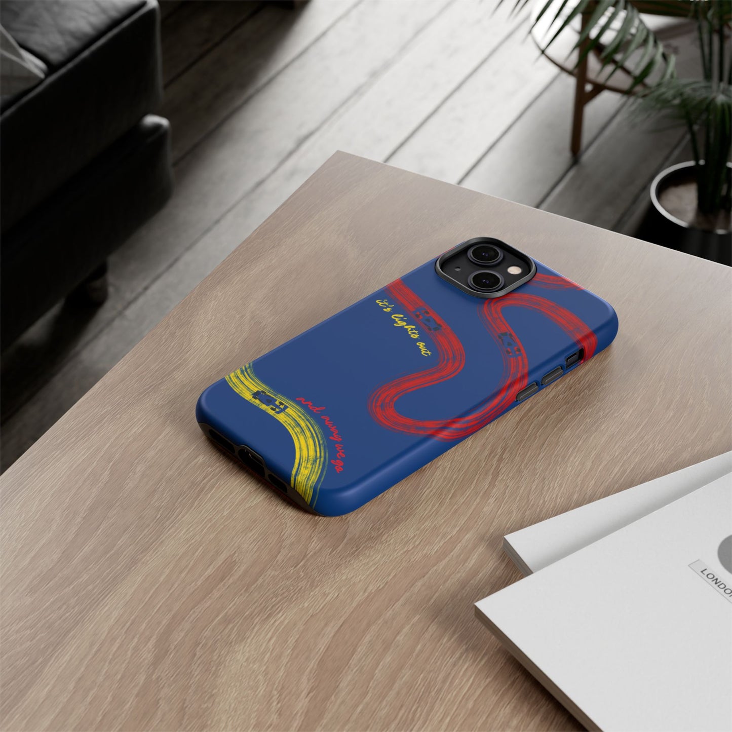 F1 Red Bull Racing Painted Track F1 Phone Case Design
