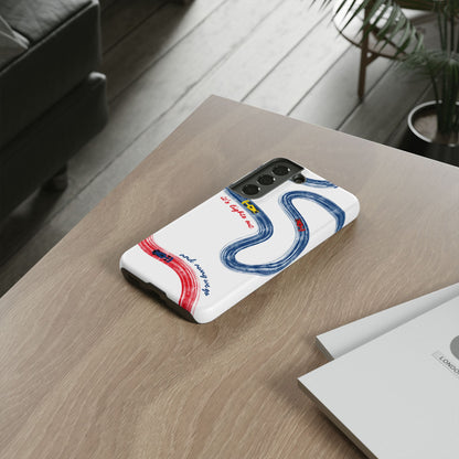F1 Red Bull Racing Painted Track F1 Phone Case Design
