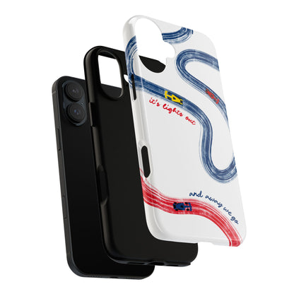 F1 Red Bull Racing Painted Track F1 Phone Case Design