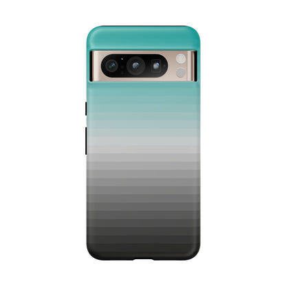 Mercedes F1 Phone Case Pixelated Team Colors, Trendy F1 Gift, Formula 1 Gift, Cute F1 Phone Case