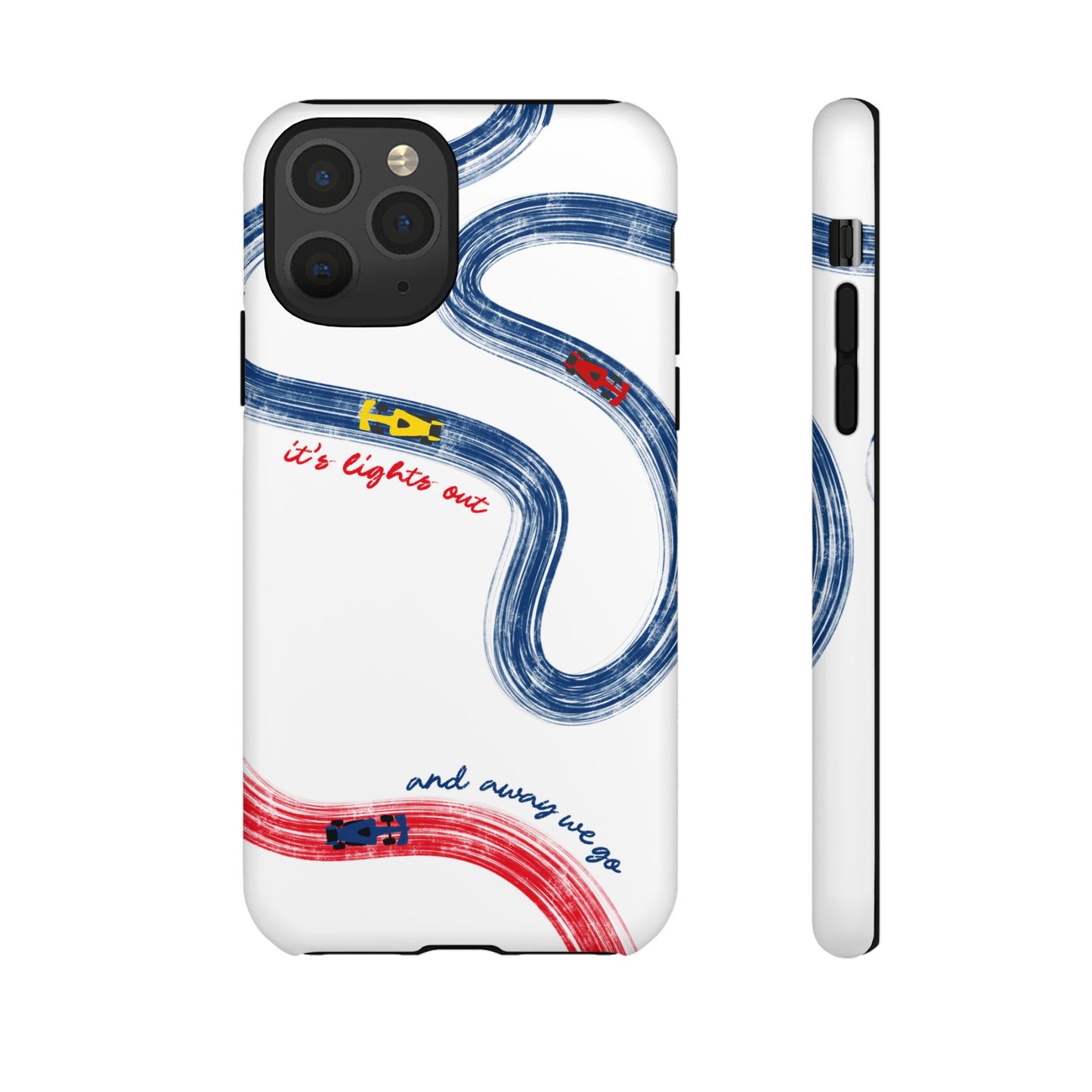 F1 Red Bull Racing Painted Track F1 Phone Case Design