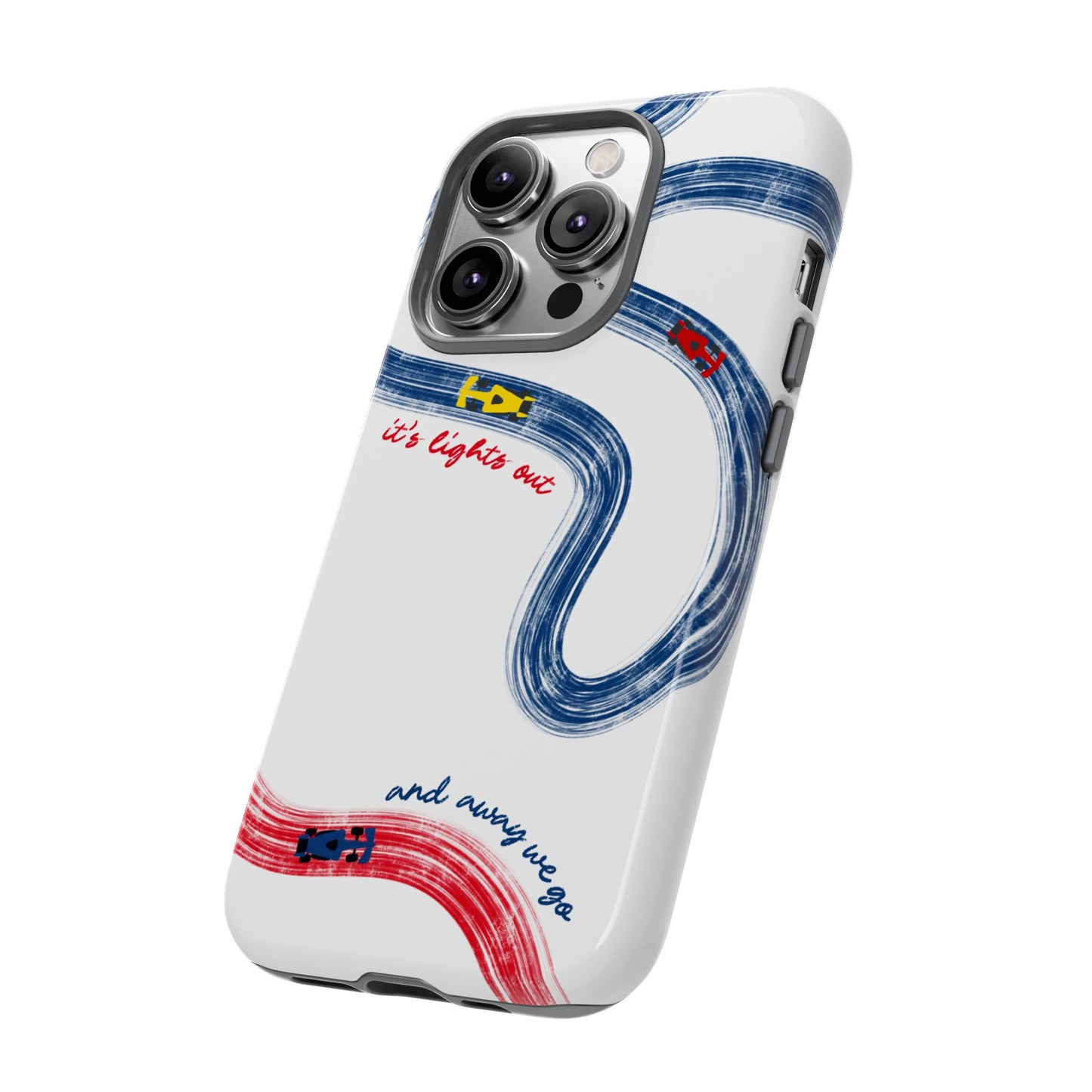 F1 Red Bull Racing Painted Track F1 Phone Case Design