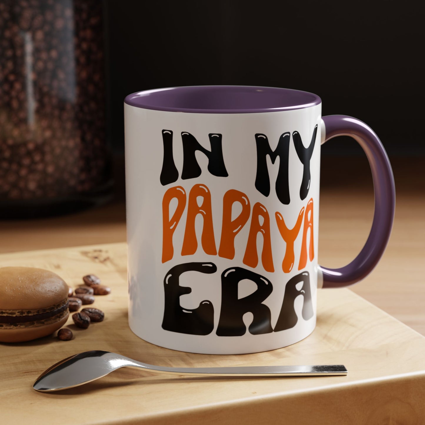 F1 McLaren In My Papaya Era Colored Mug_Accent Coffee Mug (11, 15oz)