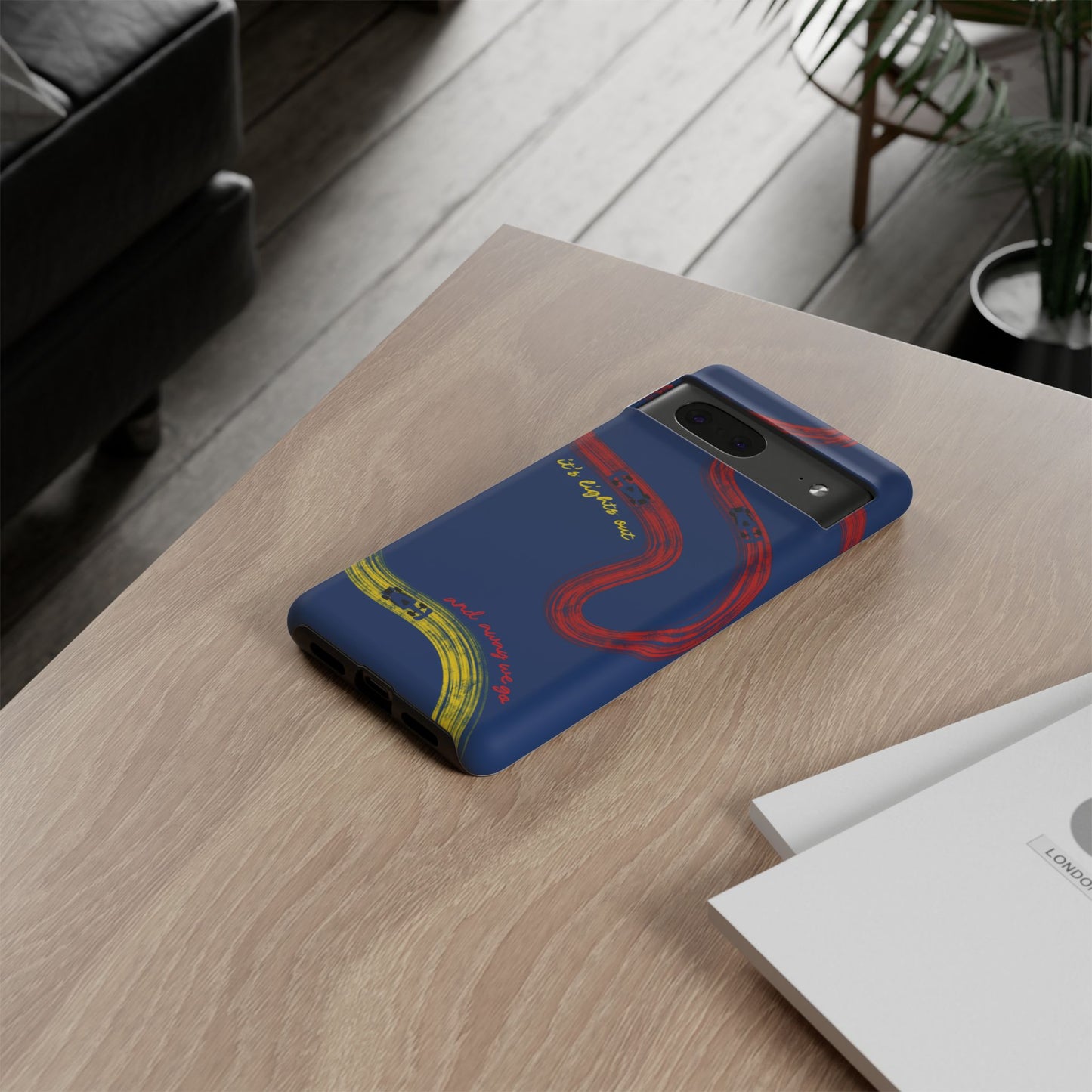 F1 Red Bull Racing Painted Track F1 Phone Case Design