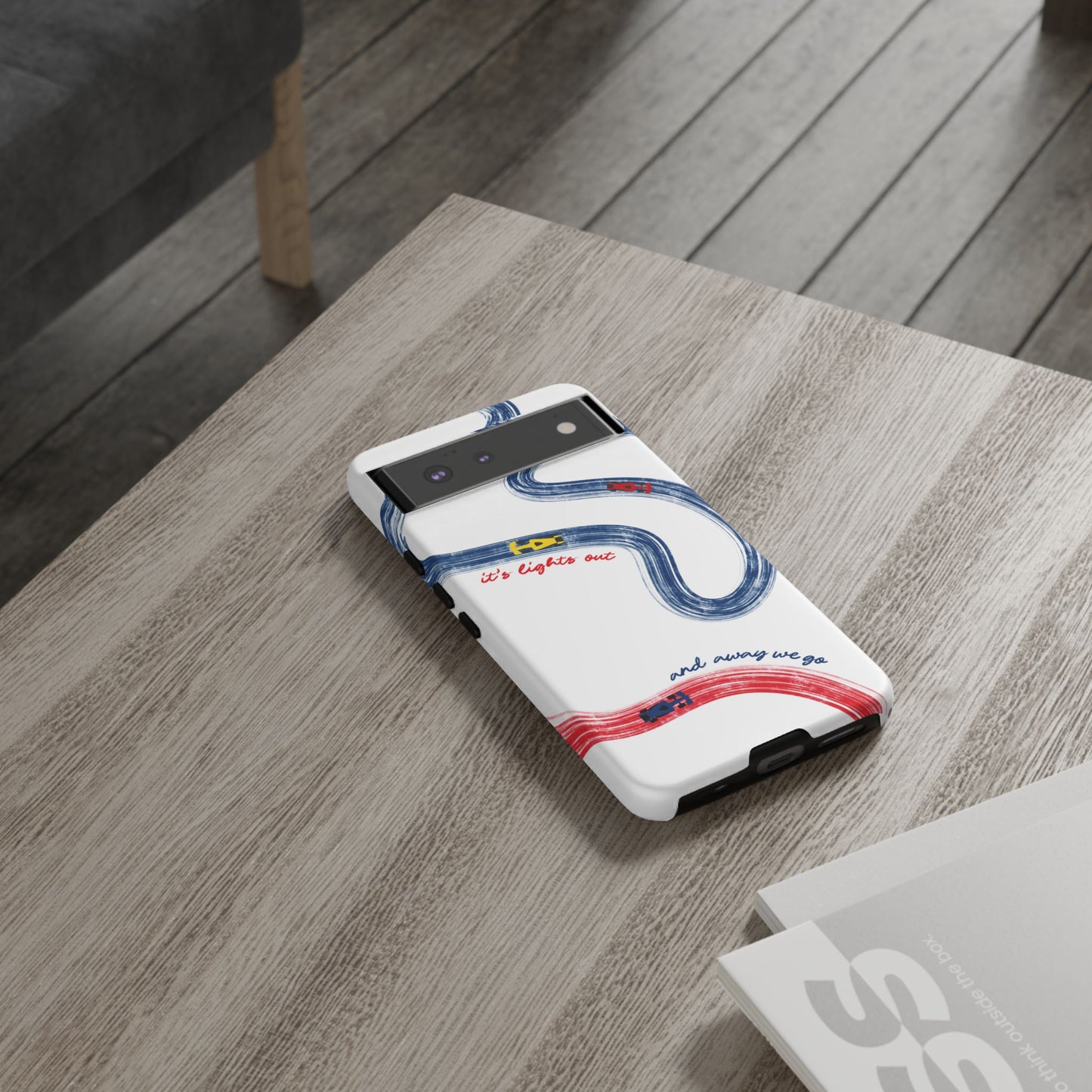 F1 Red Bull Racing Painted Track F1 Phone Case Design