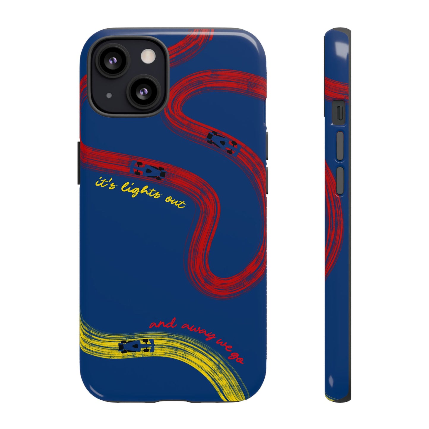 F1 Red Bull Racing Painted Track F1 Phone Case Design