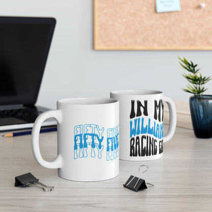 Carlos Sainz In My Williams Era Mug, Formula One Mug, Inspirational Ceramic Mug for Coffee Lovers
