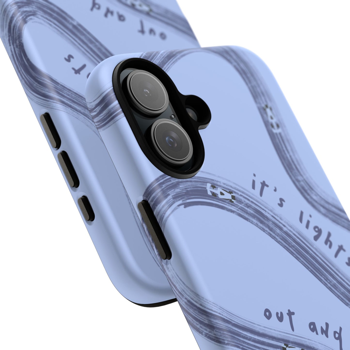 Blue Lights Out F1 Phone Case Design, Trendy F1 Gift, Formula 1 Gift, Cute F1 Phone Case, Unique Formula One Phone Case