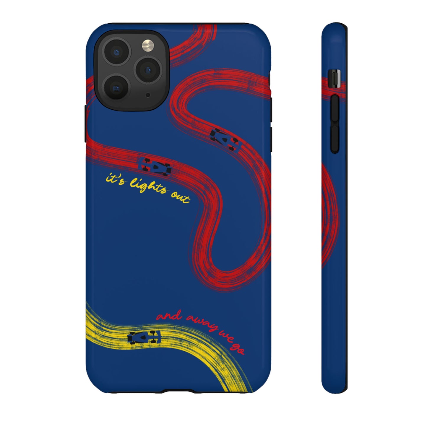 F1 Red Bull Racing Painted Track F1 Phone Case Design