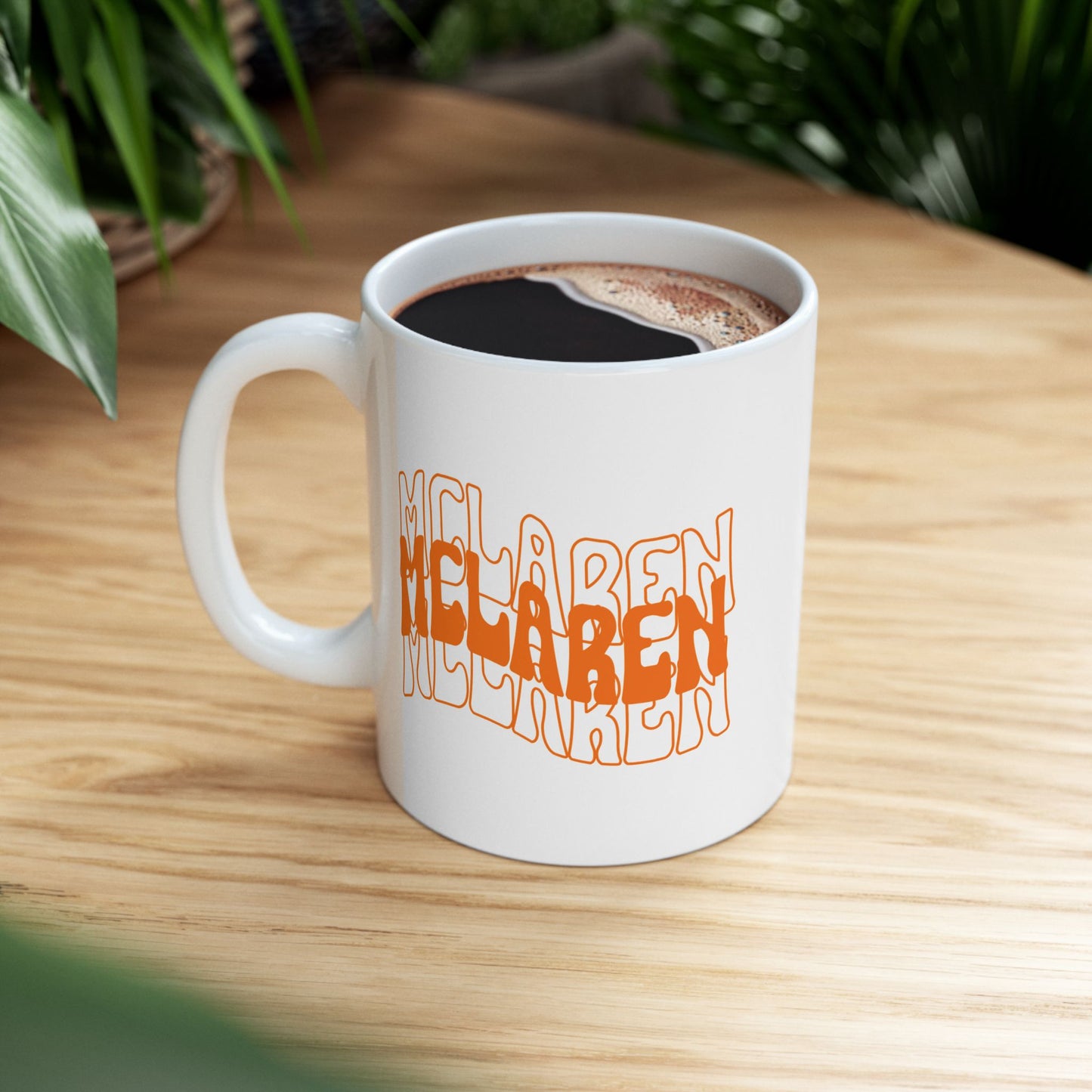 F1 McLaren In My Papaya Era Mug, 11oz or 15oz Formula 1 Coffee Mug, Gift for Formula One Fan,