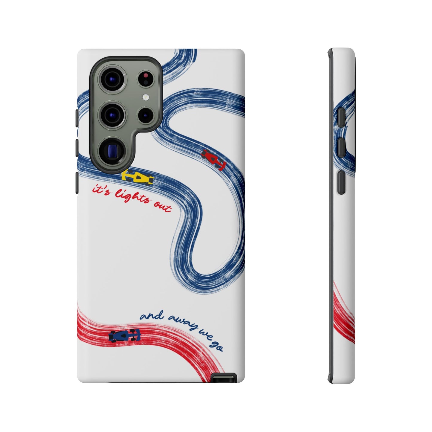 F1 Red Bull Racing Painted Track F1 Phone Case Design
