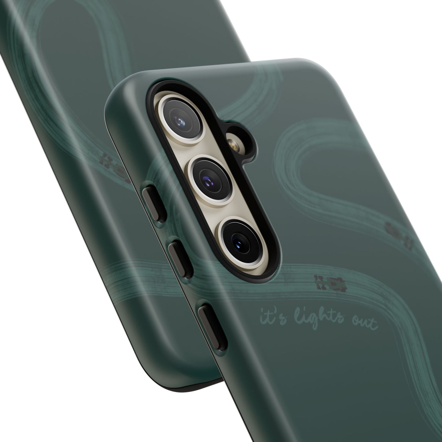 F1 Phone Case Monochrome Green Painted "its lights out and away we go", Trendy F1 Gift, Formula 1 Gift, Cute F1 Phone Case, Phone Case