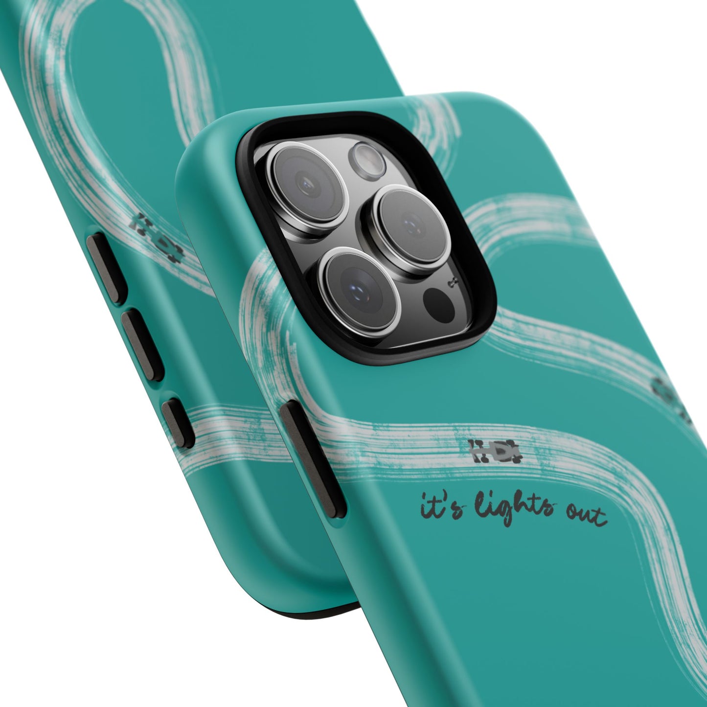 Mercedes F1 Phone Case Painted "its lights out and away we go", Trendy F1 Gift, Formula 1 Gift, Cute F1 Phone Case