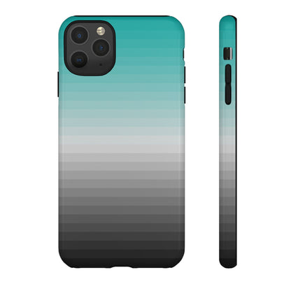 Mercedes F1 Phone Case Pixelated Team Colors, Trendy F1 Gift, Formula 1 Gift, Cute F1 Phone Case