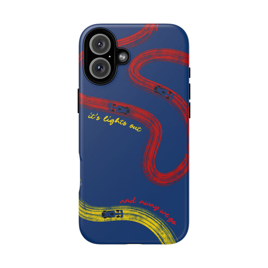 F1 Red Bull Racing Painted Track F1 Phone Case Design