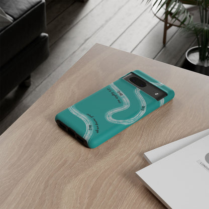 Mercedes F1 Phone Case Painted "its lights out and away we go", Trendy F1 Gift, Formula 1 Gift, Cute F1 Phone Case