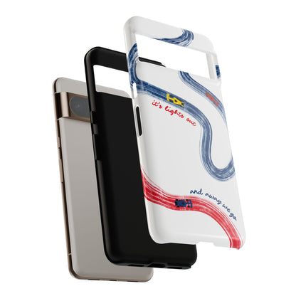 F1 Red Bull Racing Painted Track F1 Phone Case Design
