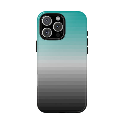 Mercedes F1 Phone Case Pixelated Team Colors, Trendy F1 Gift, Formula 1 Gift, Cute F1 Phone Case