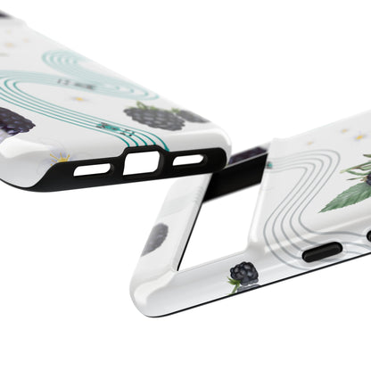 F1 Mercedes and Blackberries Phone Case , Trendy F1 Gift, Formula 1 Gift, Cute Fruit F1 Phone Case, Unique Phone Case
