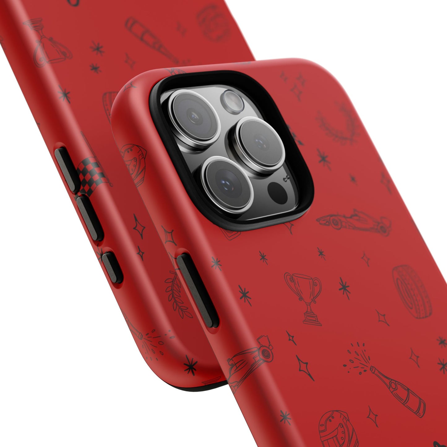 F1 Ferrari Racing Doodle "Forza Ferrari" F1 Phone Case Design