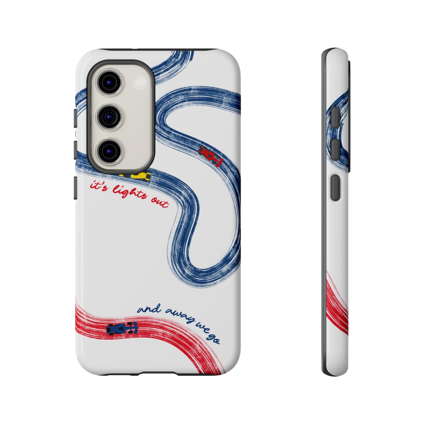 F1 Red Bull Racing Painted Track F1 Phone Case Design