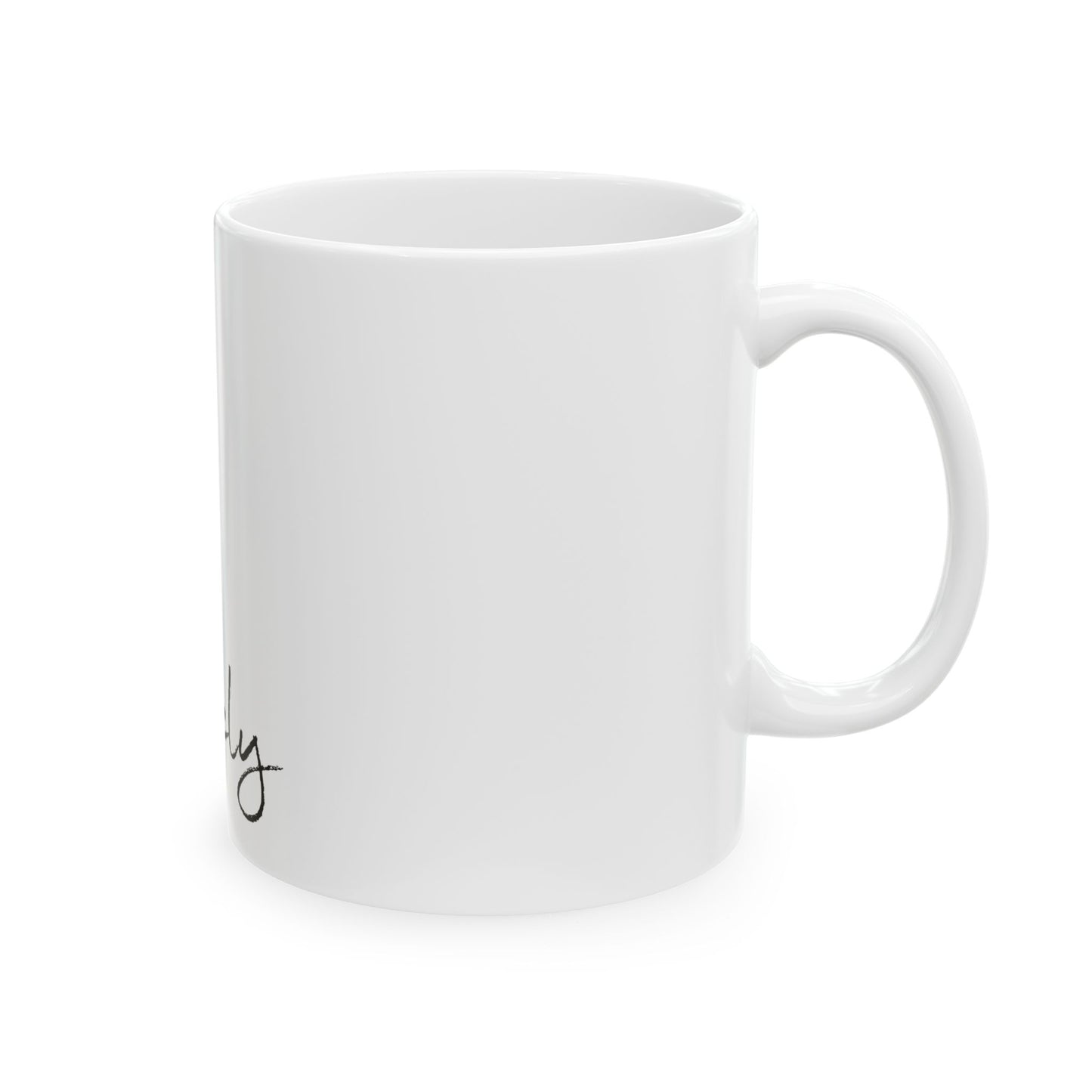 F1 Simply Lovely Mug, Minimalist Formula One Mug, Inspirational Ceramic Mug for Coffee Lovers