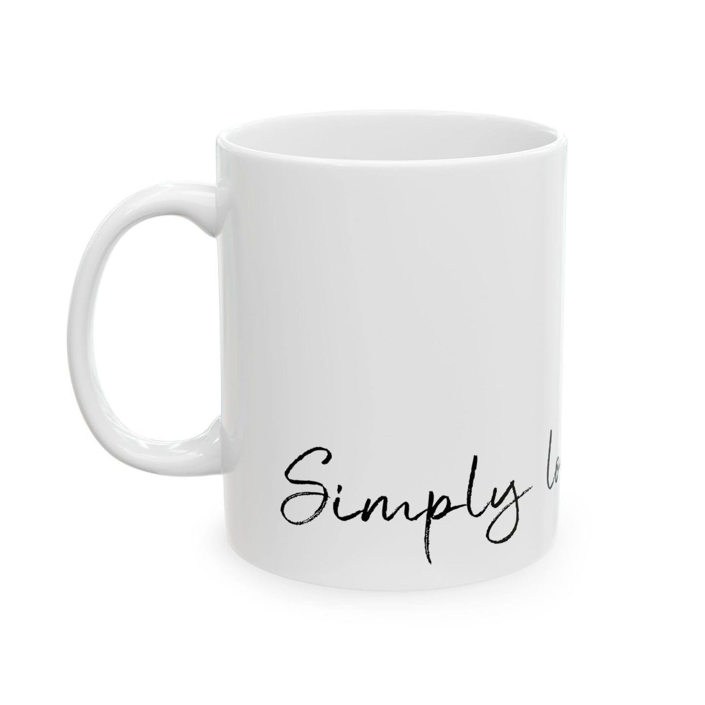 F1 Simply Lovely Mug with Track, Formula One Mug, Inspirational Ceramic Mug for Coffee Lovers
