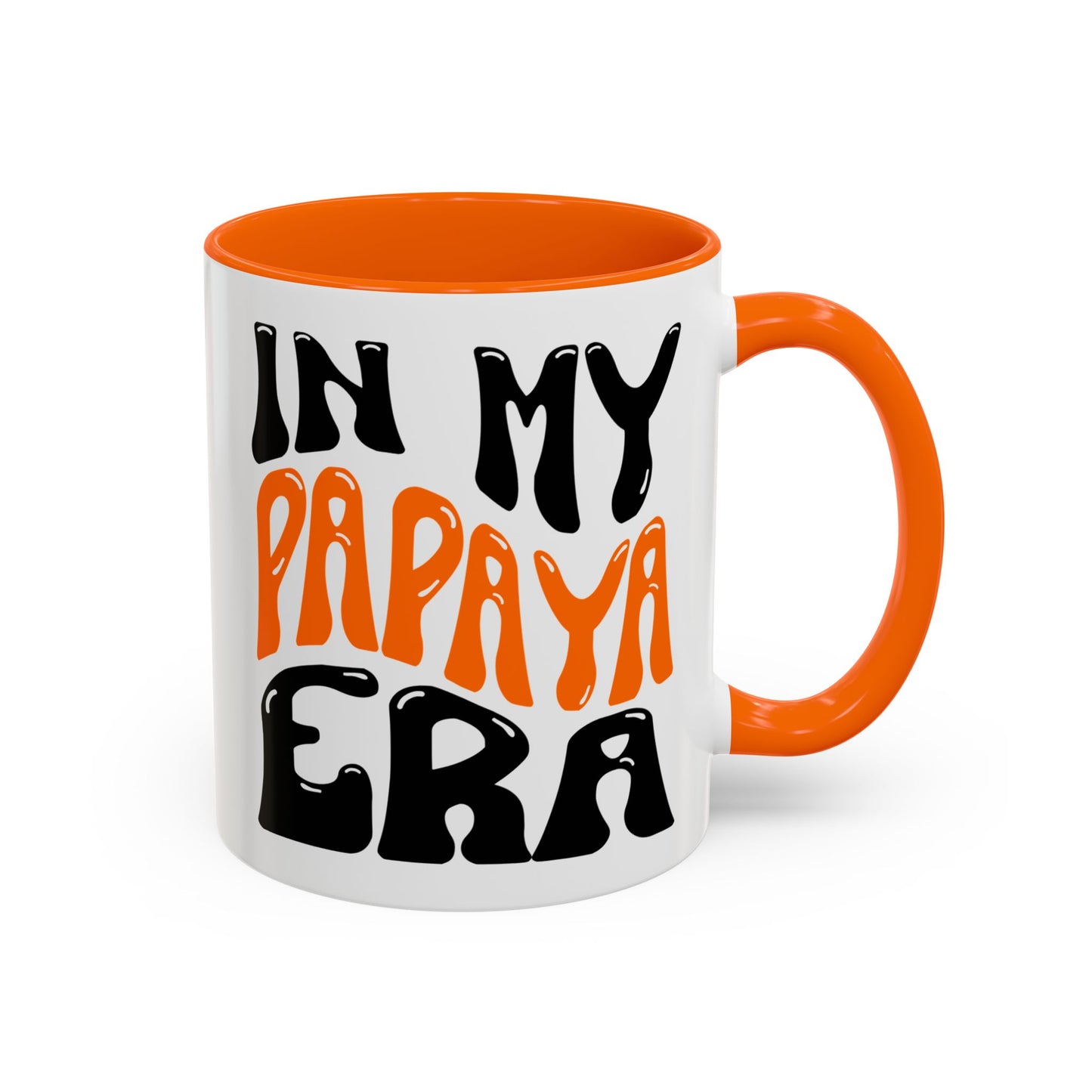 F1 McLaren In My Papaya Era Colored Mug_Accent Coffee Mug (11, 15oz)