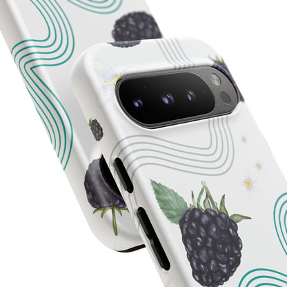 F1 Mercedes and Blackberries Phone Case , Trendy F1 Gift, Formula 1 Gift, Cute Fruit F1 Phone Case, Unique Phone Case