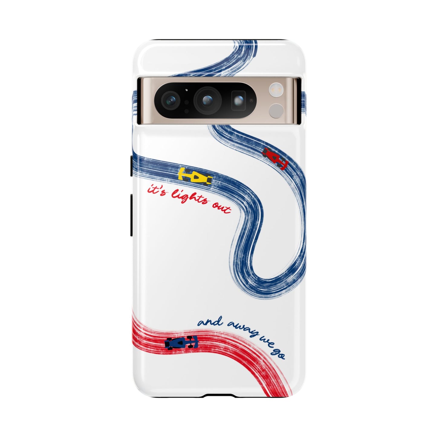 F1 Red Bull Racing Painted Track F1 Phone Case Design