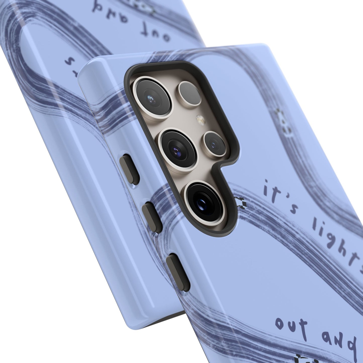 Blue Lights Out F1 Phone Case Design, Trendy F1 Gift, Formula 1 Gift, Cute F1 Phone Case, Unique Formula One Phone Case