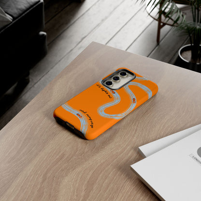 F1 Phone Case McLaren Painted "its lights out and away we go", Trendy F1 Gift, Formula 1 Gift, Cute F1 Phone Case, Phone Case