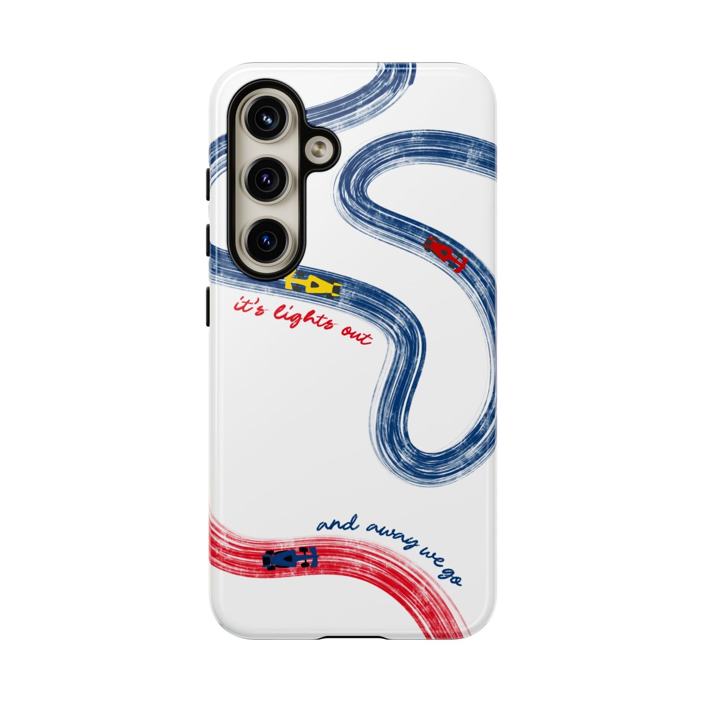 F1 Red Bull Racing Painted Track F1 Phone Case Design