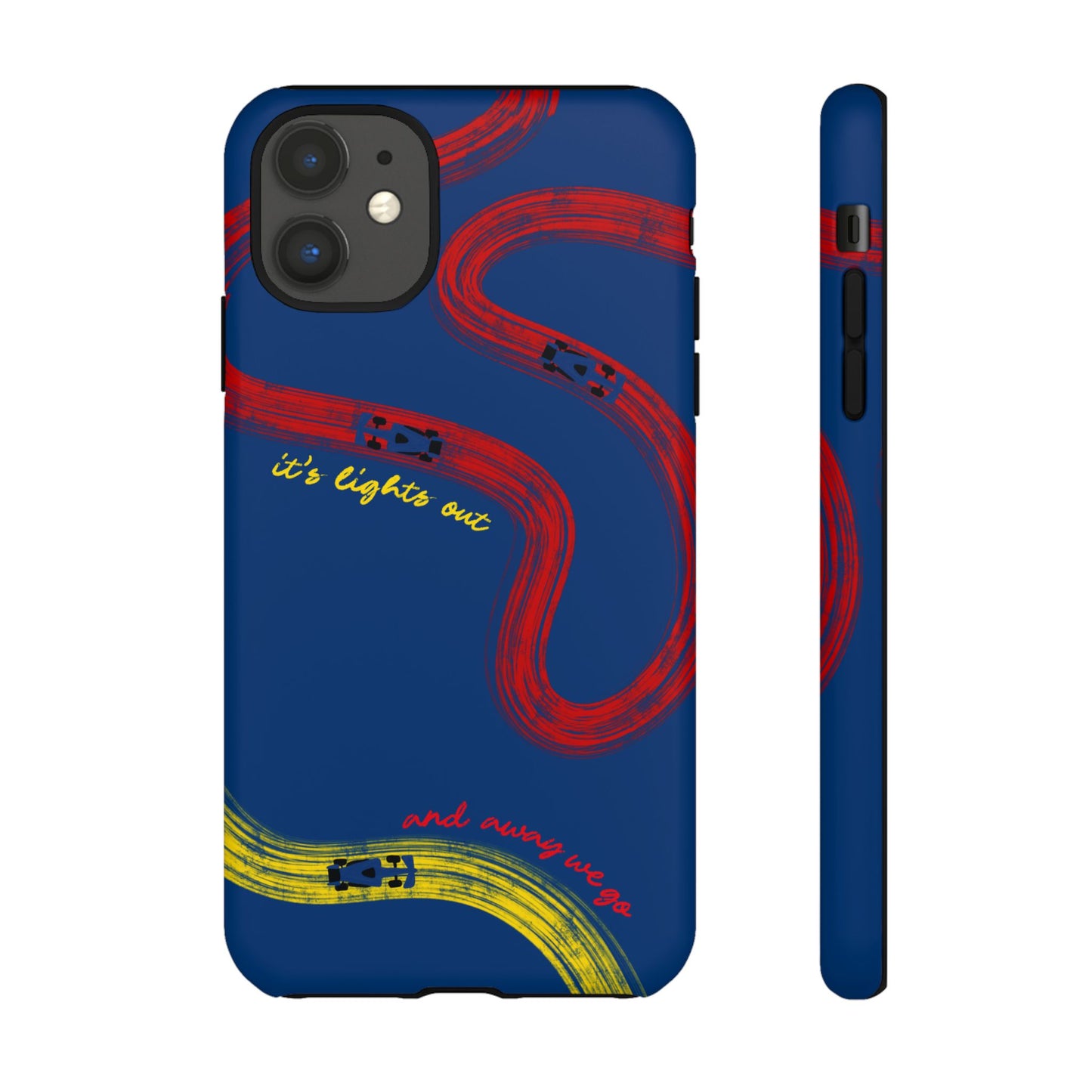 F1 Red Bull Racing Painted Track F1 Phone Case Design