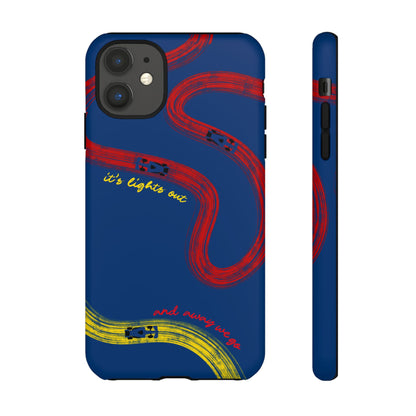 F1 Red Bull Racing Painted Track F1 Phone Case Design