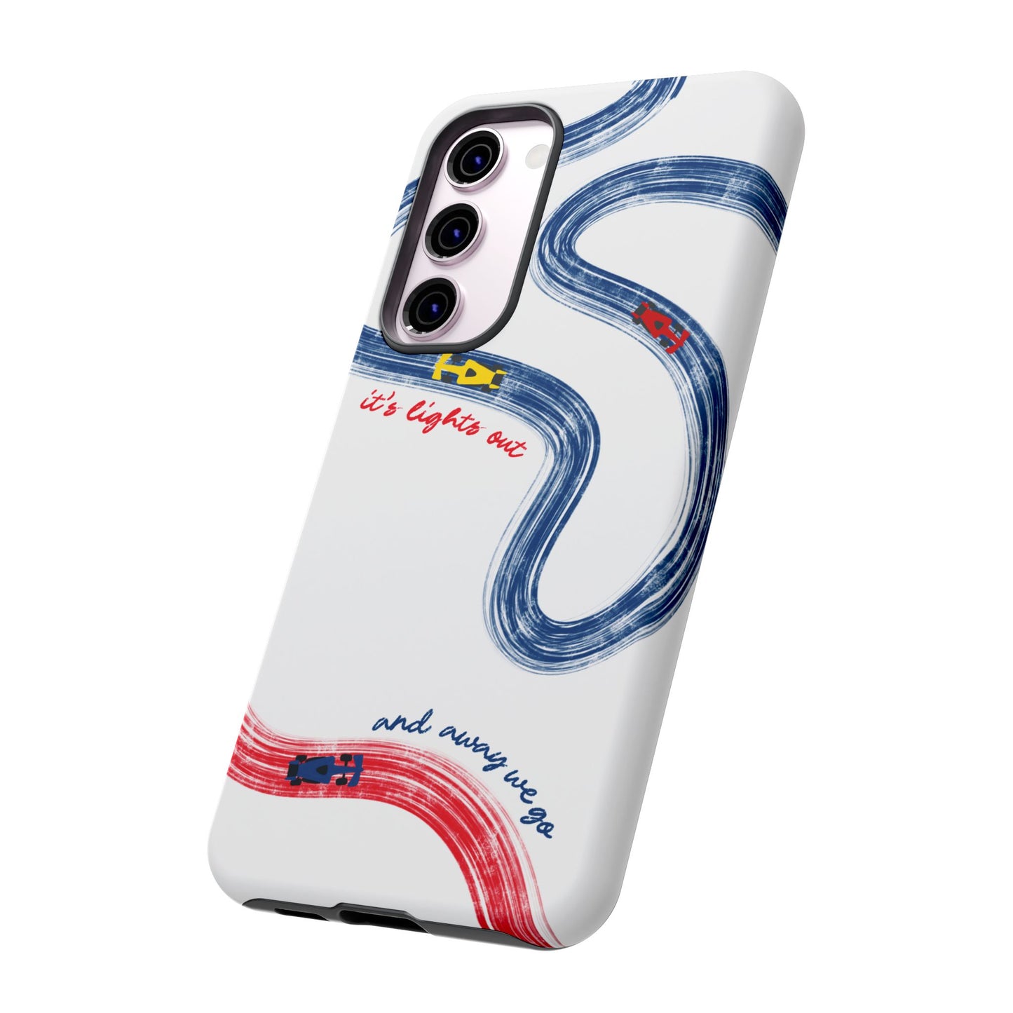 F1 Red Bull Racing Painted Track F1 Phone Case Design