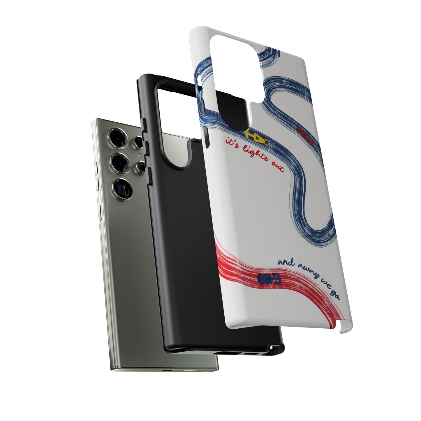 F1 Red Bull Racing Painted Track F1 Phone Case Design