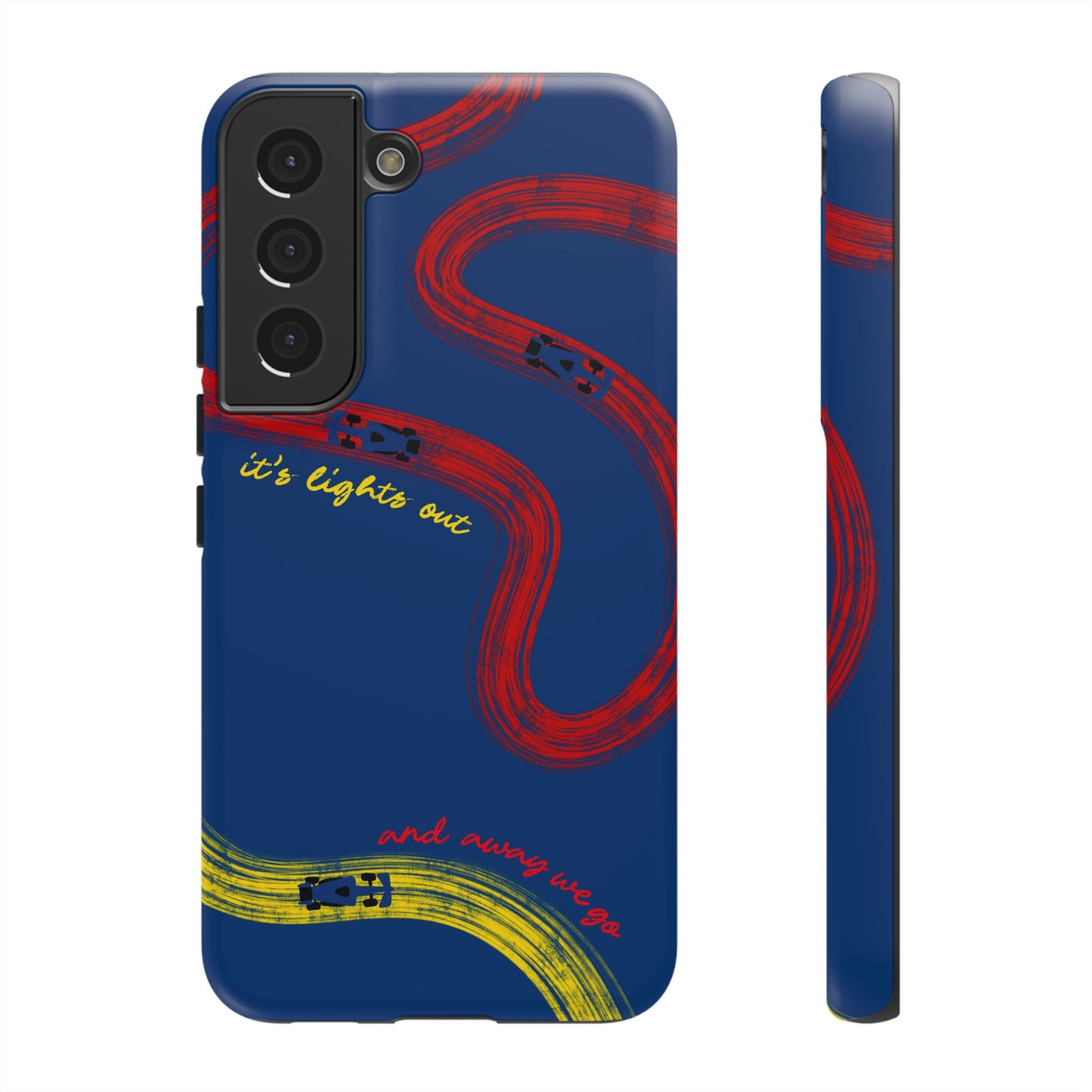F1 Red Bull Racing Painted Track F1 Phone Case Design
