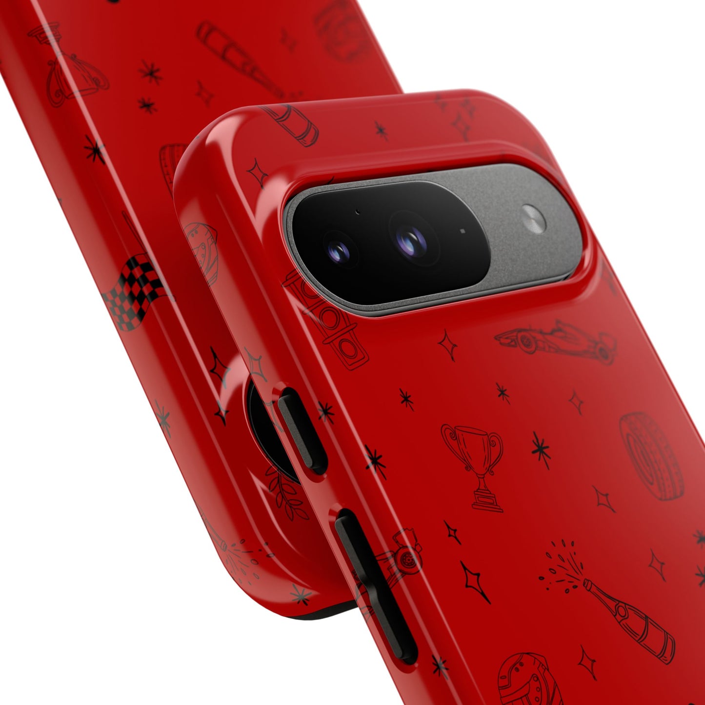 F1 Ferrari Racing Doodle "Forza Ferrari" F1 Phone Case Design