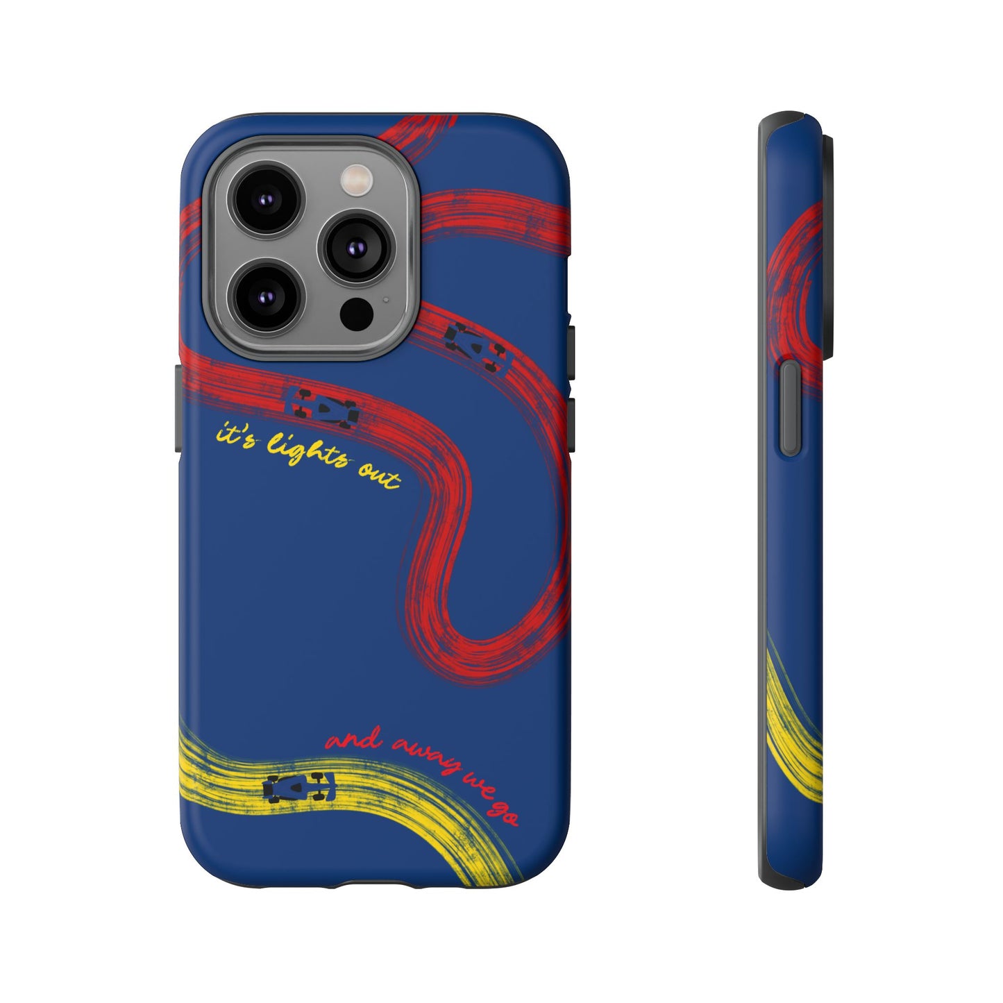 F1 Red Bull Racing Painted Track F1 Phone Case Design