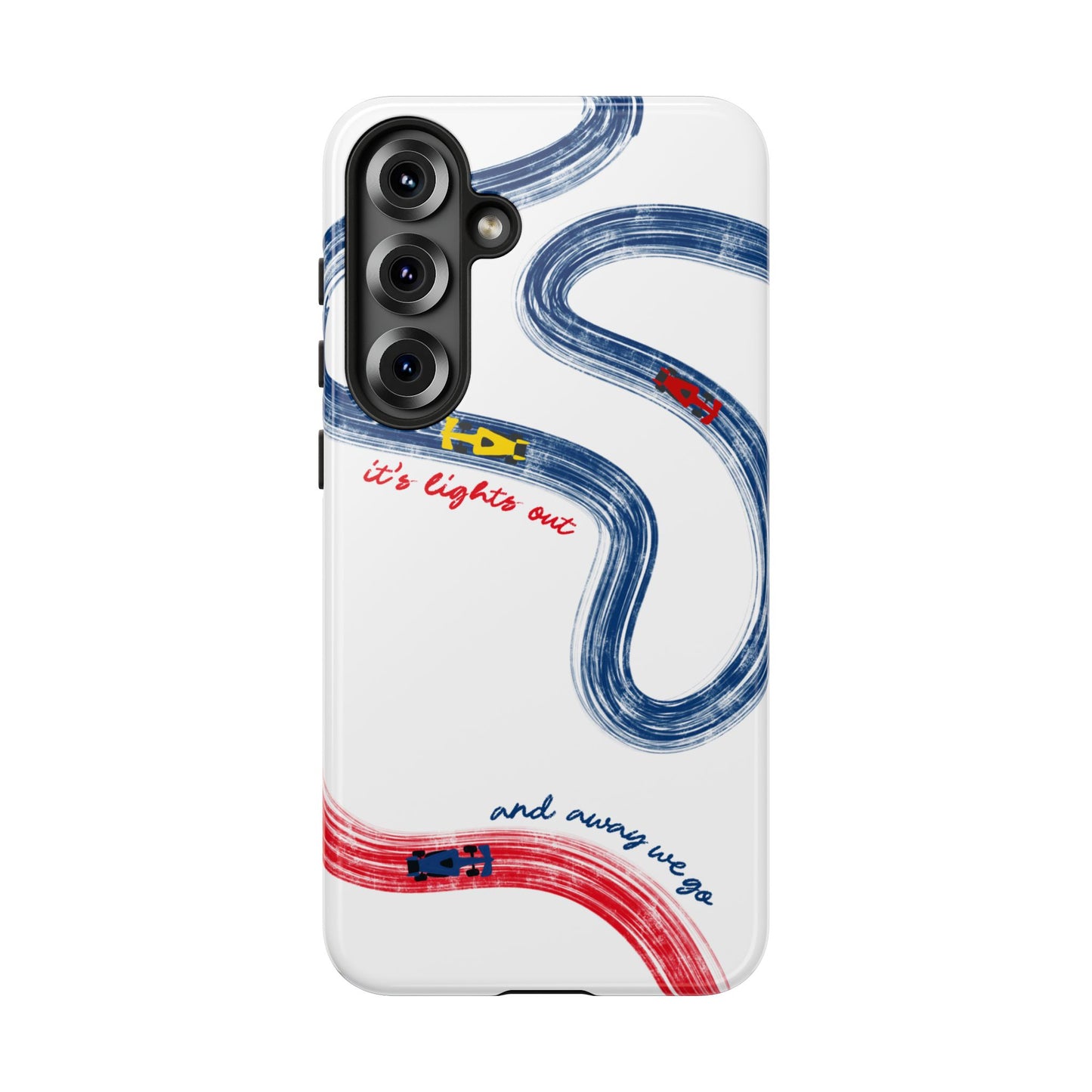 F1 Red Bull Racing Painted Track F1 Phone Case Design