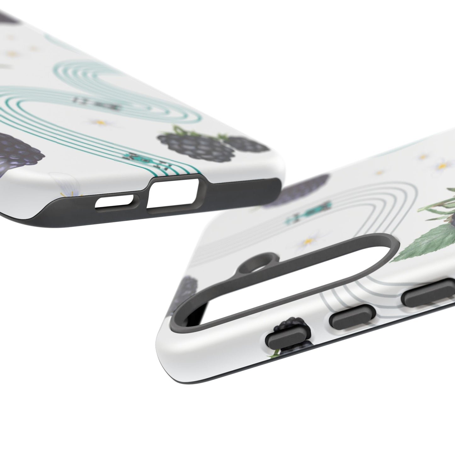 F1 Mercedes and Blackberries Phone Case , Trendy F1 Gift, Formula 1 Gift, Cute Fruit F1 Phone Case, Unique Phone Case
