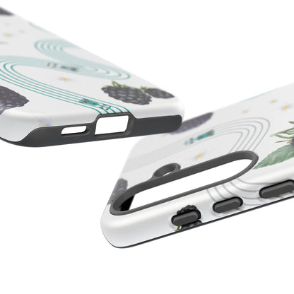 F1 Mercedes and Blackberries Phone Case , Trendy F1 Gift, Formula 1 Gift, Cute Fruit F1 Phone Case, Unique Phone Case