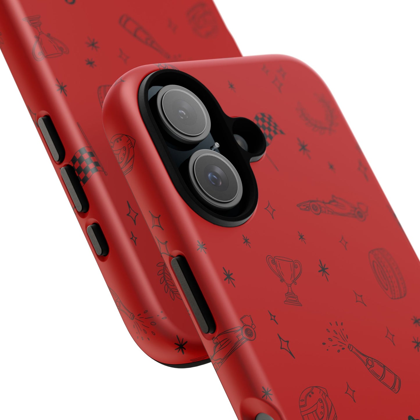 F1 Ferrari Racing Doodle "Forza Ferrari" F1 Phone Case Design