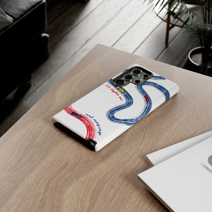 F1 Red Bull Racing Painted Track F1 Phone Case Design