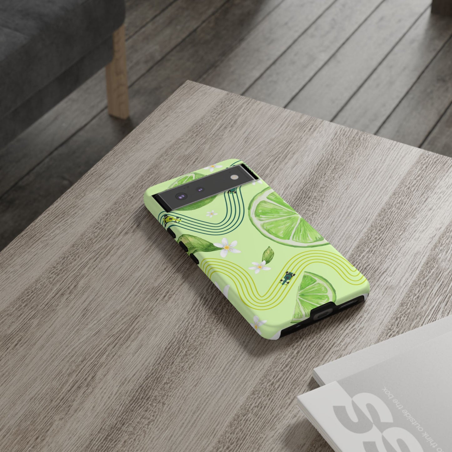 Green F1 Aston Martin and Lime Phone Case, Trendy F1 Gift, Formula 1 Gift, Cute Fruit F1 Phone Case, Unique Phone Case