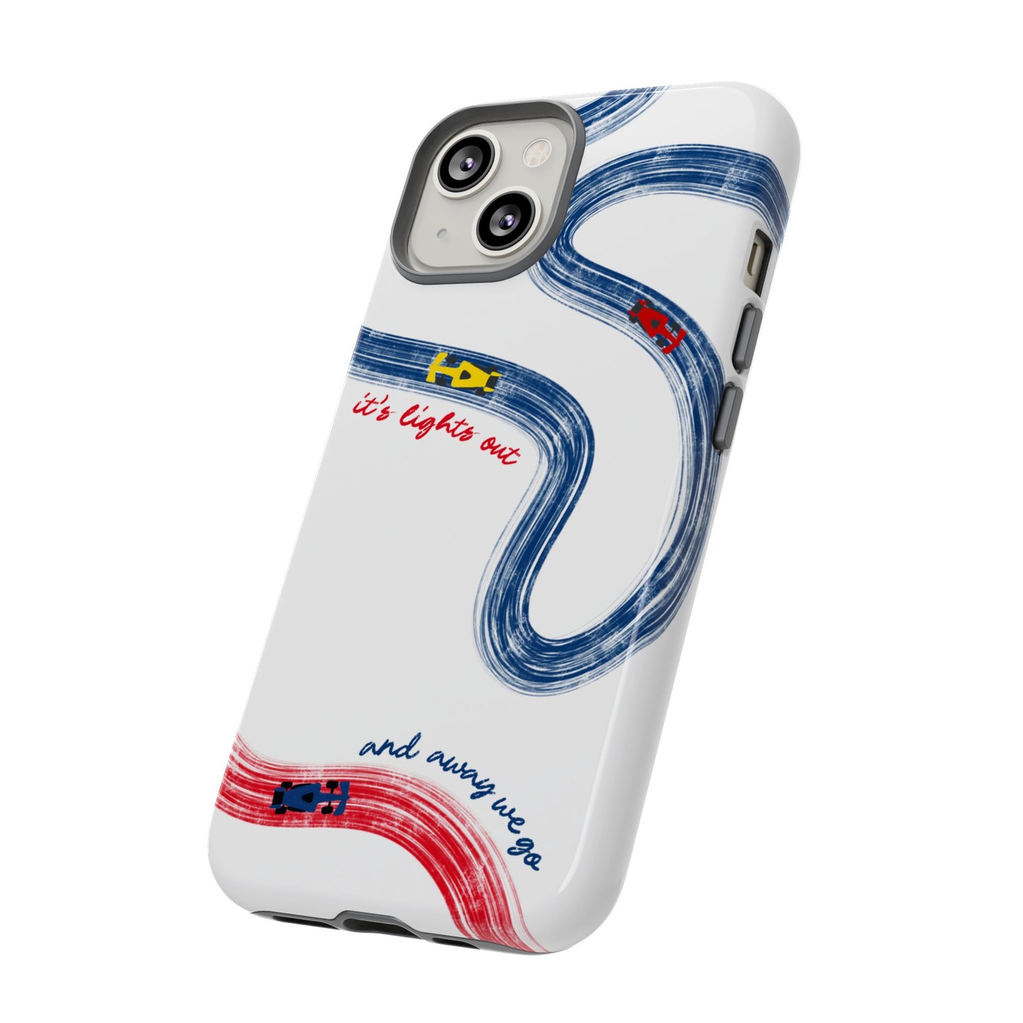 F1 Red Bull Racing Painted Track F1 Phone Case Design